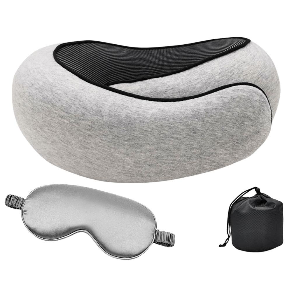 Travel Neck Pillow Travel Neck Cushion Durable U-Shaped Travel Pillow Portable U-Shaped Pillow Undeformable Airplane Pillows