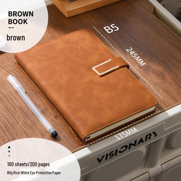 Personalized Magnetic Closure B5 & A5 Notebooks with Logo Printing