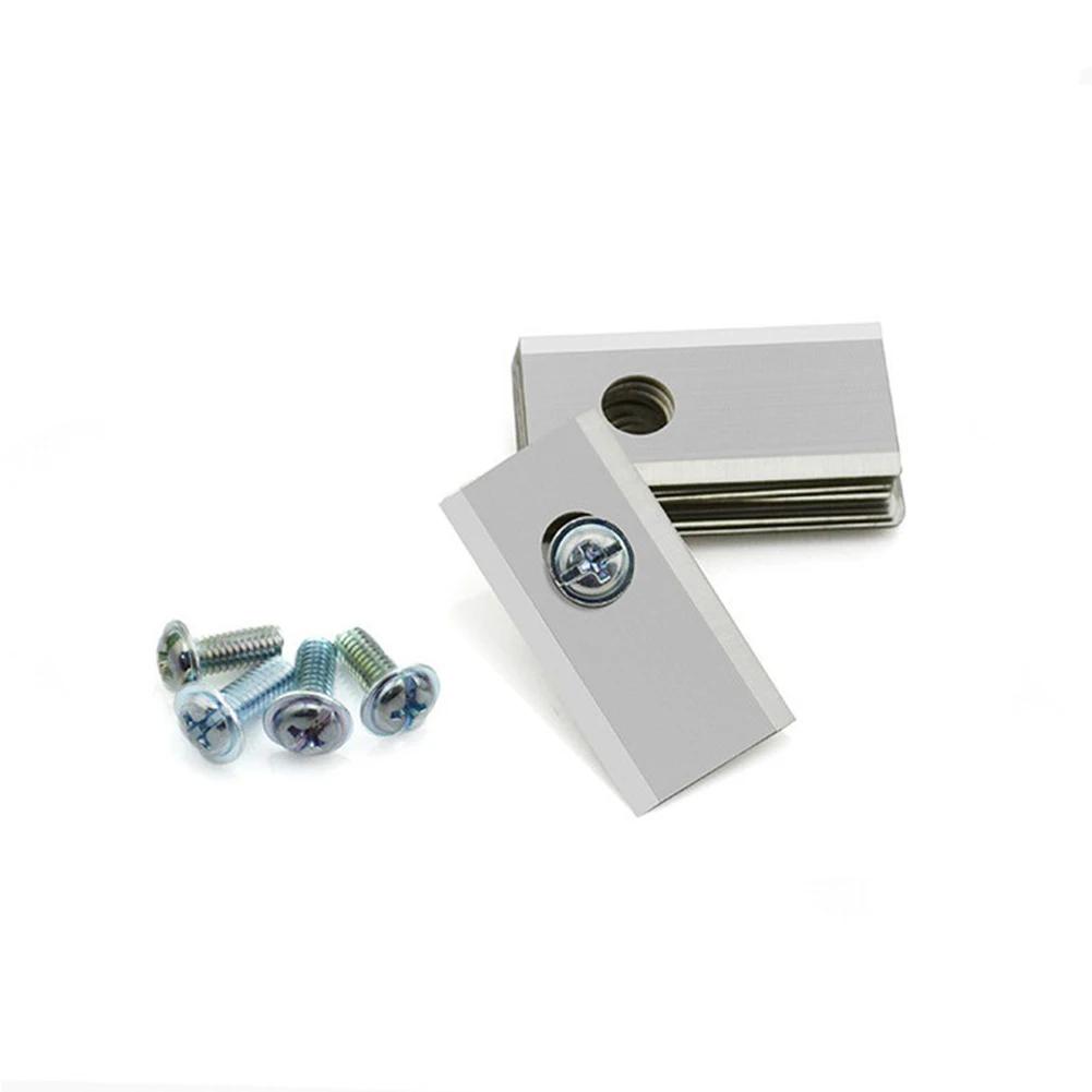 18-180Sets Blades Replacement Stainless Steel Blade Screws Kit Robotic Lawn Mowers Replacement for Worx Landroid Lawn Mowers