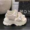 2025Summer Platform Sports Sandals for Women Flat Bottomed Beach Shoes Thick Soled Sneaker Casual Women Shoes Sandalias De Mujer