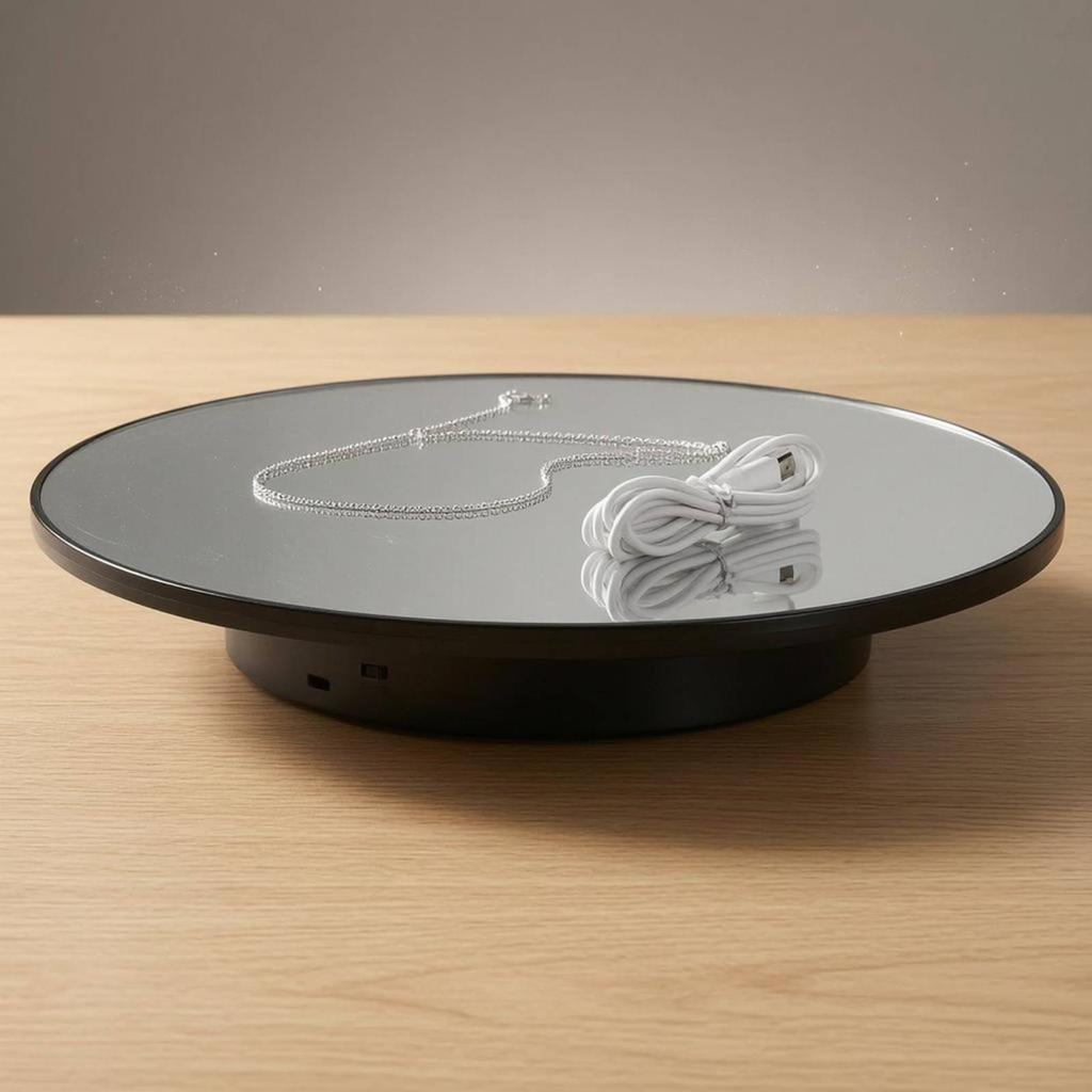 Electric Rotating Display Stand USB Powered Turntable