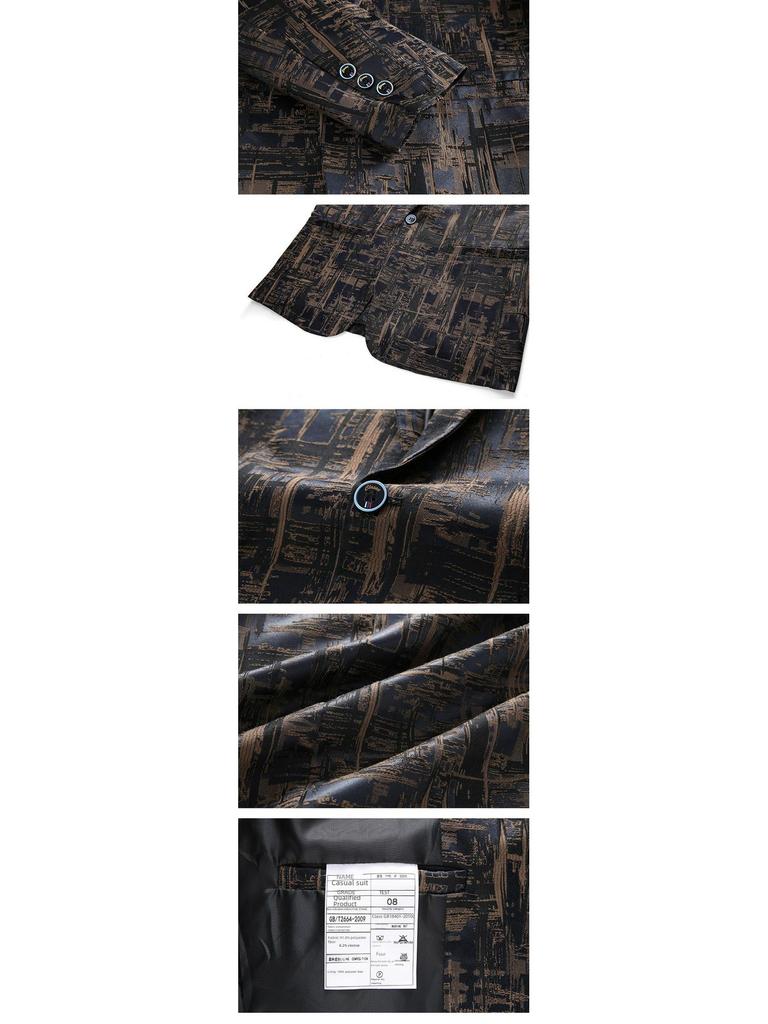 Chaqueta de Traje Slim Casual de Negocios para Hombre Otoño 2022