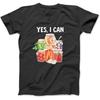 Yes I Can Canning Season Jar Pickling Preserving Food Canner T-Shirt Sweatshirt Hoodie for Men Women Kids Made In Canada Black