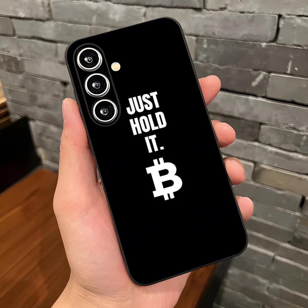 Bitcoin Phone Case For Samsung A25 A13 A33 5G A54 A36 A35 A56 A52 A14 Shockproof Soft Cover