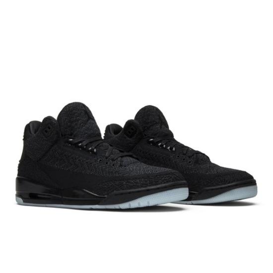 Air Jordan 3 Retro Flyknit Μαύρο AJ3 AQ1005-001