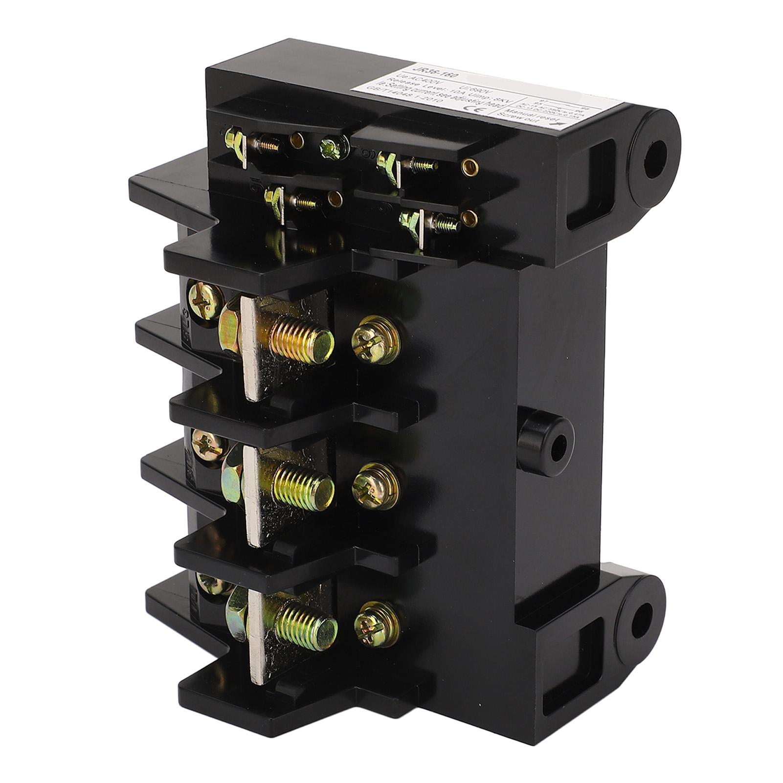 

Thermal Overload Relay Electric Heat Protection Relay Motor Protector 53‑85A AC400V