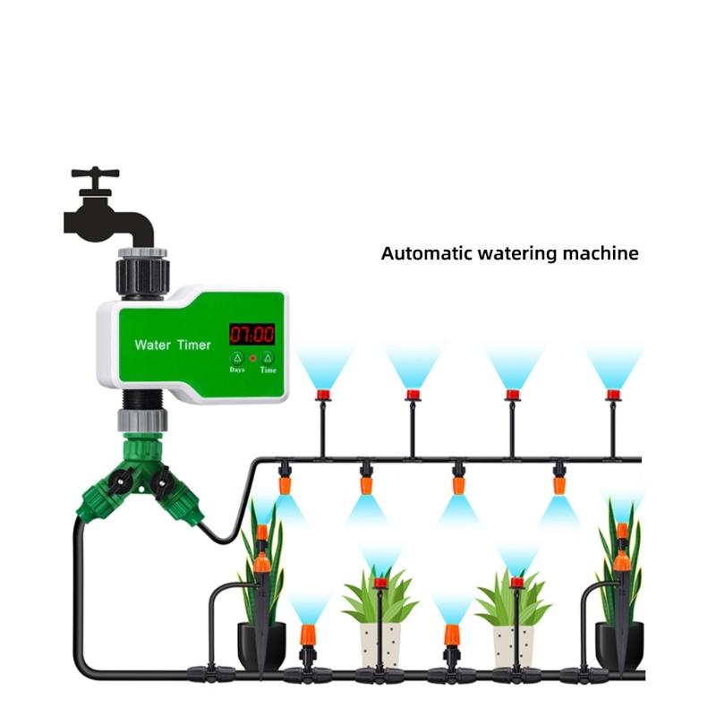 Waterproofed Automatic Garden Watering System Timer Programmable Sprinkler Controller For Lawn Farm