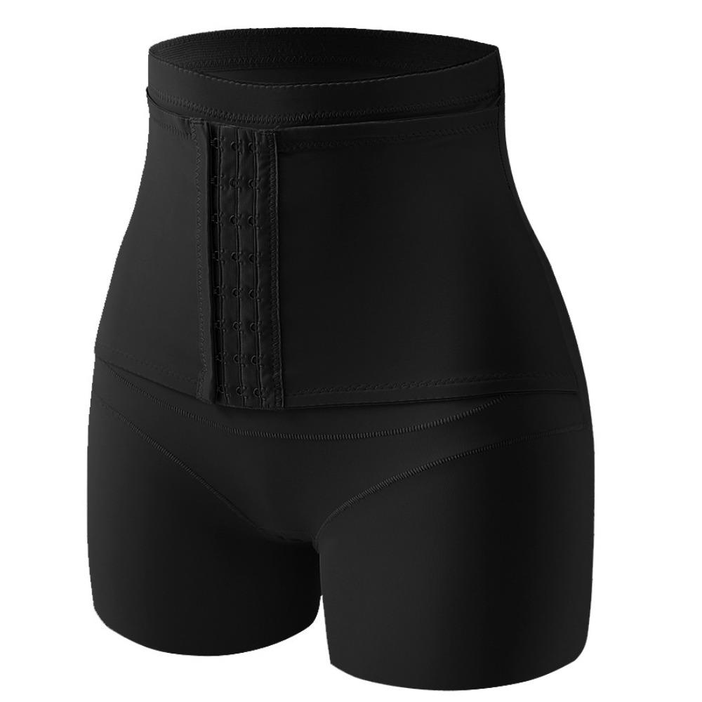 Корректирующее белье Послеродовые боди Шейперы с высокой талией Утягивающие Шейперы с застежкой Подтягивающие ягодицы Трусы  Подарки XL чёрный