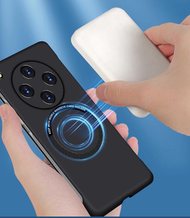 Für Magsafe Magnetische Telefonhülle für OPPO Find X8 Pro Rahmenlose Harte PC-Rückseite Kabellose Ladehüllen für Oppo Find X8 Pro Randlose Candy-Abdeckung