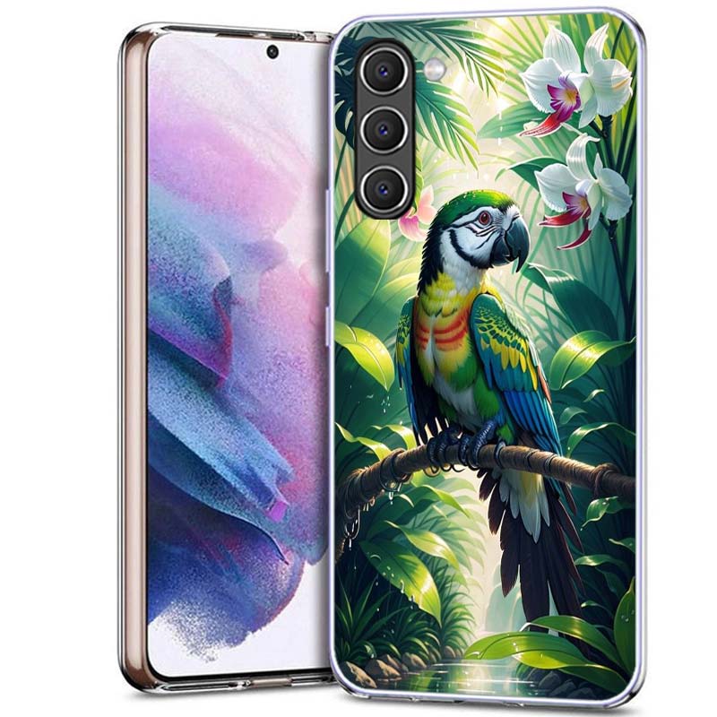 

Parrot Bird Rainforest Phone Case for Samsung A16 A26 A36 A56 A17 A37 A57 A07 A06 A02S A12 A22 A32 A52S A72 Galaxy A70 A50S A71 Samsung A20E