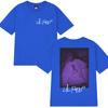 Lil Peep T-shirt vintage a maniche corte per fumatori Unisex Donna Hip Hop Oversize streetwear Unisex Abbigliamento 100% Cotone T-shirt