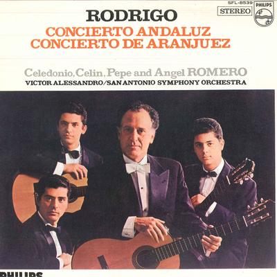 LP Record CELEDONIO CELIN PEPE ANGEL ROMER  Rodrigo Concerto Andaluz Concerto  SFL8539 PHILIPS Japan Obi Classical Used