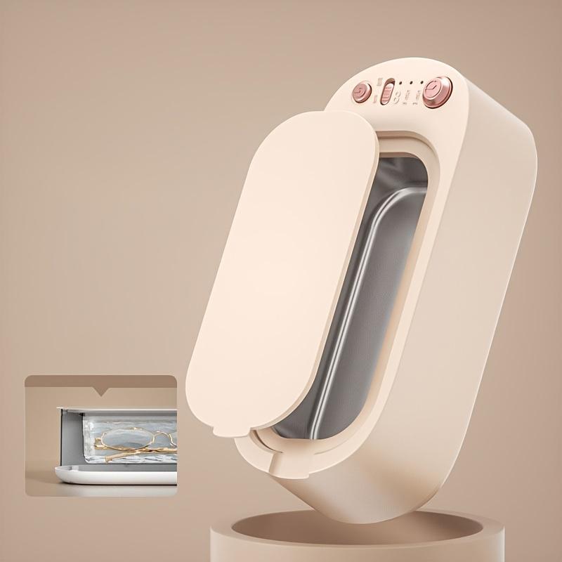 

1 шт. Ультразвуковая чистящая машина Ультразвуковая чистящая машина для очков и ювелирных изделий Ультразвуковая чистящая машина Ультразвуковая чистящая машина розовый