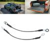 Truck Tailgate Cables Set High Tensile Strength Truck Tailgate Lift Support Cables F37Z9943052A Easy Installs for Car