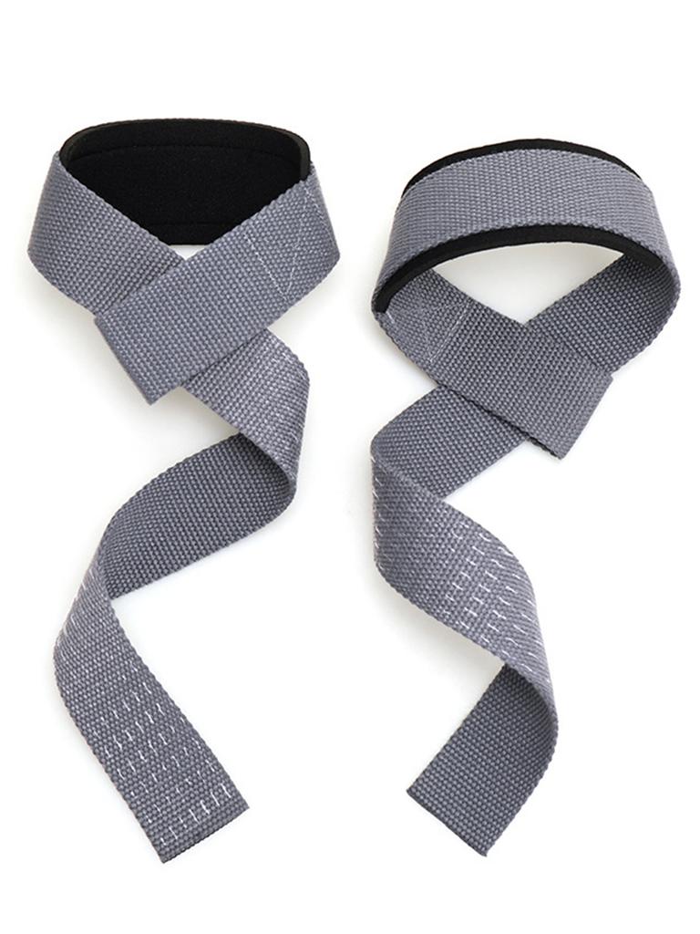 Weightlifting Straps 1 Pair Lifting Wrist Anti-Slip Silicone Strength Training Strap Hand Grips Wrist Support