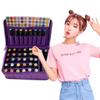 Essential Oil Case 38 Bottles 5ML10ML15ML Perfume Oil Essential Oil Box Travel Portable Carrying Holder Nail Polish Storage Bag