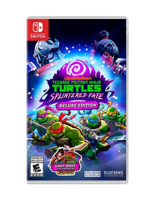 Teenage Mutant Ninja Splintered Fate Deluxe Edition North Switch Turtles (Imported America) -