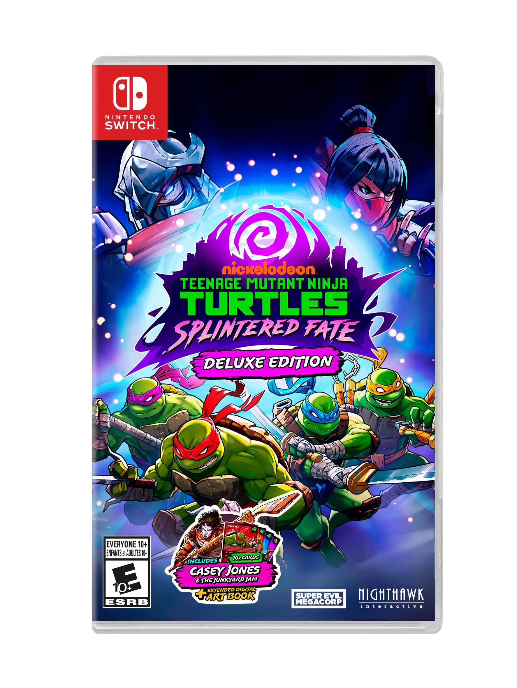

Teenage Mutant Ninja Splintered Fate Deluxe Edition North Switch Turtles (Imported America) - красный