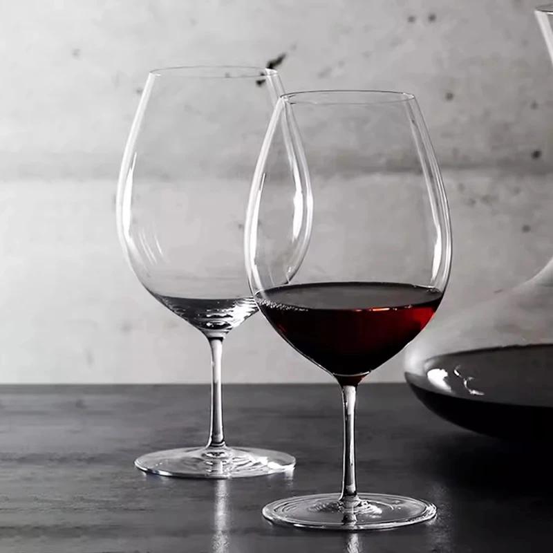 Light Luxury Crystal Cup Red Wine Glass Wine Glass Handmade Extremely Thin Masterly Goblet Party Wine Glasses Drinking Glasses