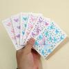 1Pcs Face Diamond Gem Pearl Sticker 3D Colorful  Tattoo Eyeshadow Stickers Fo Festival Nail Body Makeup Bling Decor
