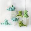 Use Friendly Candle Silicone Frogs Molds Easy Release Frogs Shaped Candle Silicone Molds for Handmade Candle and Soaps
