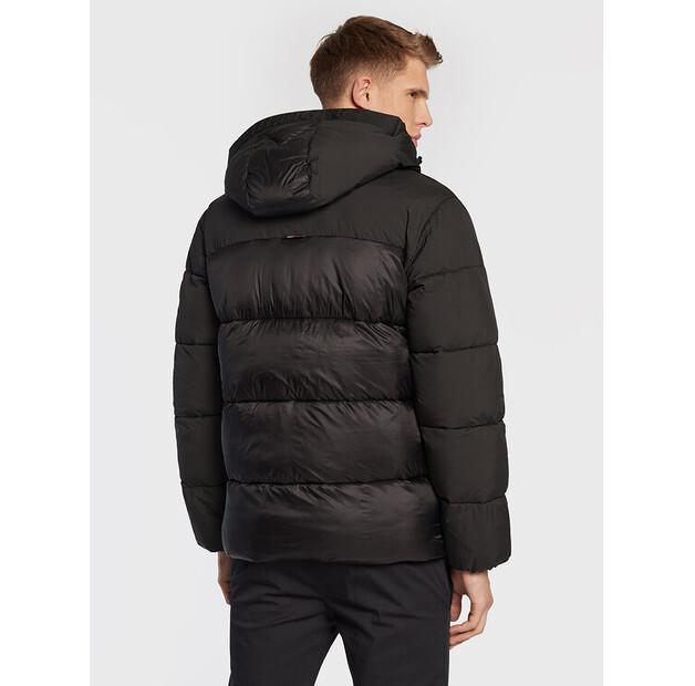 Зимняя куртка Tommy Hilfiger MW0MW28723, черная, стандартный крой