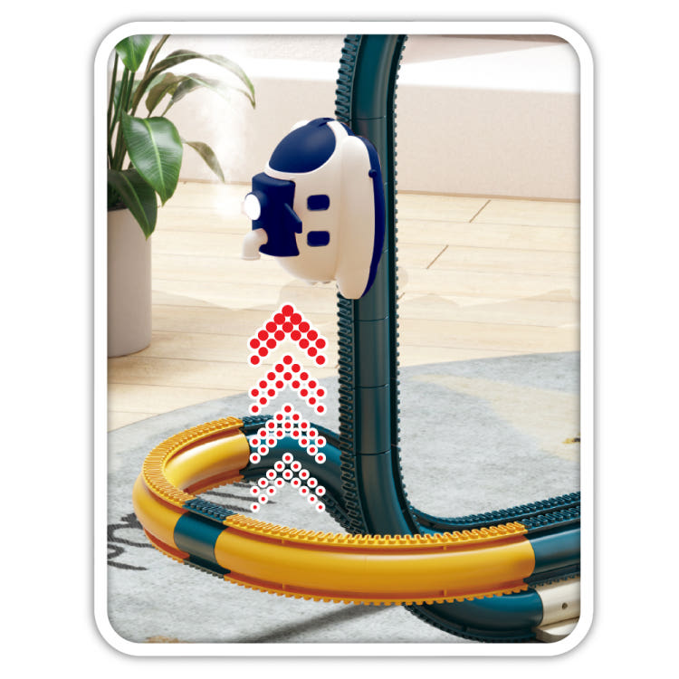 [mimi world] Mimiworld Steam Spaceship Adventure Track Set