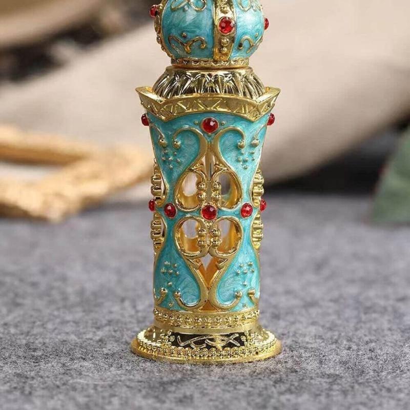 Luxurious Arabic Inspired Mini Perfume Bottle Alloys Perfect For Travel And Daily Use With Secure Seal