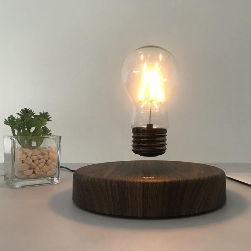Magnetic levitation light bulb, bedroom bedside decoration, ambient desk lamp, Valentine's Day gift, night light