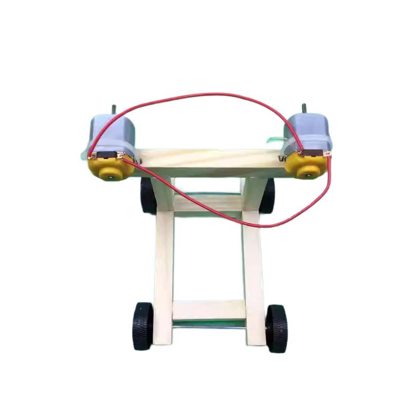 DIY Wind-Powered Mini Racing Car - Educational Science Experiment Kit