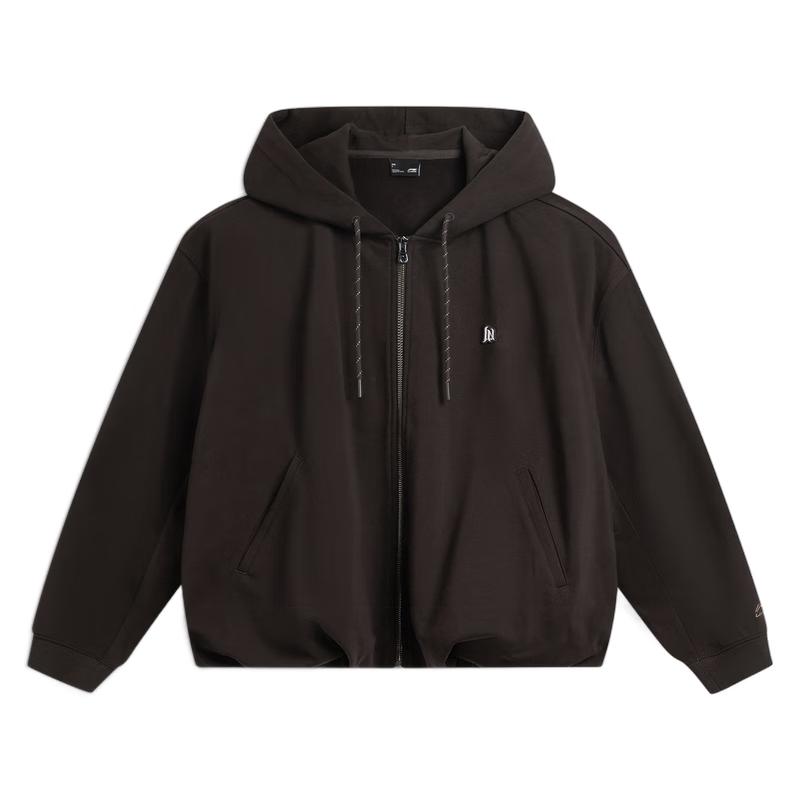 Li-Ning Women's Retro Hooded Zip-Up Sweatshirt AWDVC22