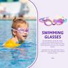 Children's Swimming Goggles Kids Swim Goggle Anti Fog Cartoon Design Safe Eyes Skin Clear View Portable Waterproof