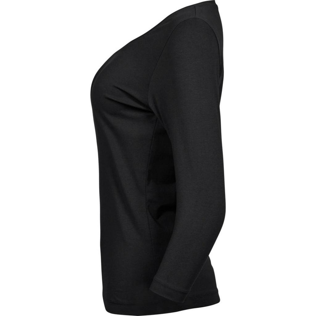 Tee Jays Womens/Ladies Stretch 3/4 Sleeve T-Shirt