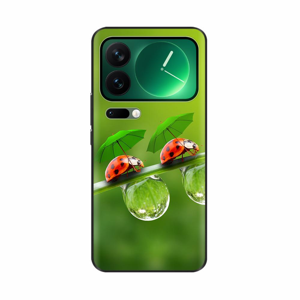 Mi 17/17 Pro/17 Pro Max Case For Xiaomi 17 Back Cover Cute Patterned Case Silicone Soft TPU Shell For Xiaomi 17 Pro Max Funda