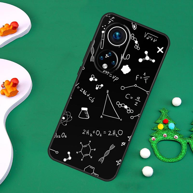 Symbol Math Science Physics Formulas Case For Honor Magic 7 Pro 6 5 50 70 90 200 Lite X9b X9a X8a X8b X7a X6a X8 X9 X9c Cover