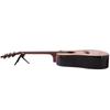 Black Guitar Neck Rest and Nut Holder for Acoustic, Electric, and Bass Guitars