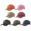 Classical Washing Cotton Blend Baseball Hat Outdoor Sun Protective Cap With Adjustable Closure And Sun Blocking Brims