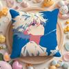 H-Hunter X H-Hunte Anime Cushion Cover Home & Car Multi-Scene Pillow Cover - Reversible, Soft & Durable for Daily Use