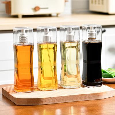 350ML Oil Spray Bottle Clear BBQ Cooking Olive Oil Sprayer Baking Oil Spray Empty Bottle Vinegar Bottle Oil Dispenser Kitchen Gadget