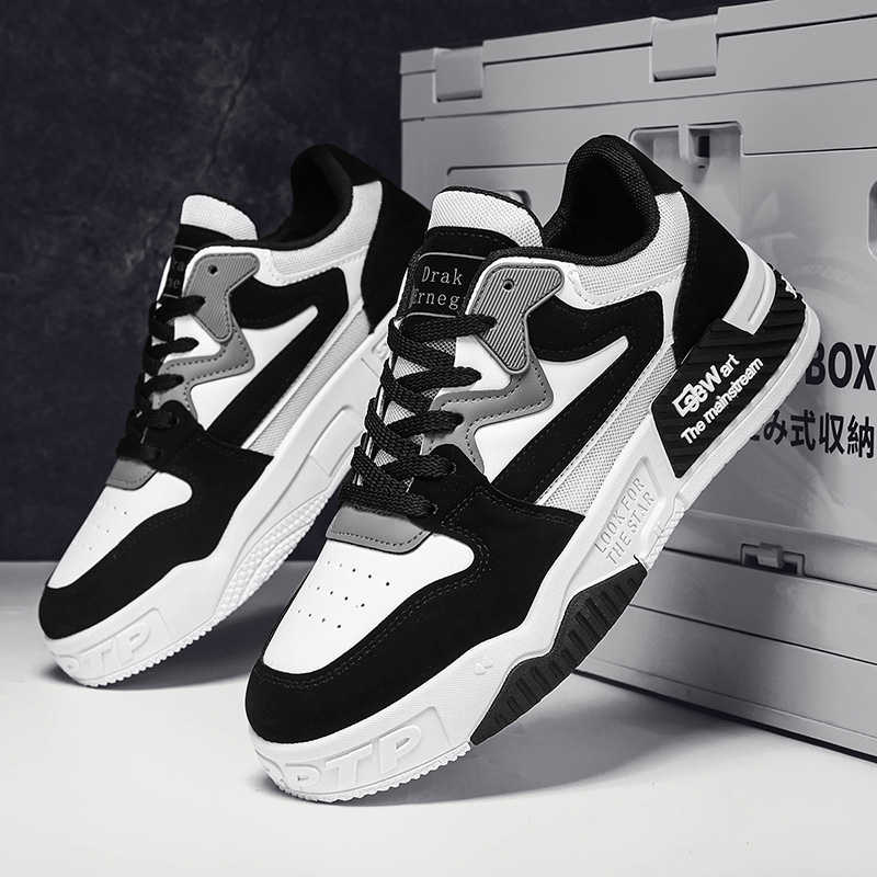 Fashion Round Toe Big Sole Shoes Size 45 Man Vulcanize Men's Premium Sneakers Men's Running Basketball Sport Pretty Novelties