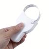 Portable Telescopic Fitness Health Tape Measure with Handle Torch Y-Shaped PU Leather Ruler Waist Measuring Tool