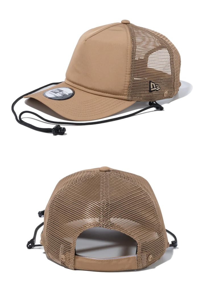 [New Era] Outdoor 9FORTY Mesh Cap Shade Surf (JP, Alphabet, Free Size, 14110104: Khaki)