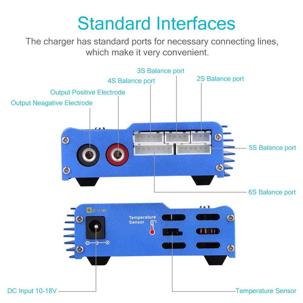 IMAX B6 80W Battery Charger Lipo NiMh Li-ion Ni-Cd Digital RC Lipo Charger + 15V 6A Adapter Balance Charger Discharger