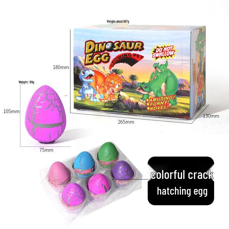 

Очень большое яйцо динозавра - Игрушка для вылупления в воде для детей