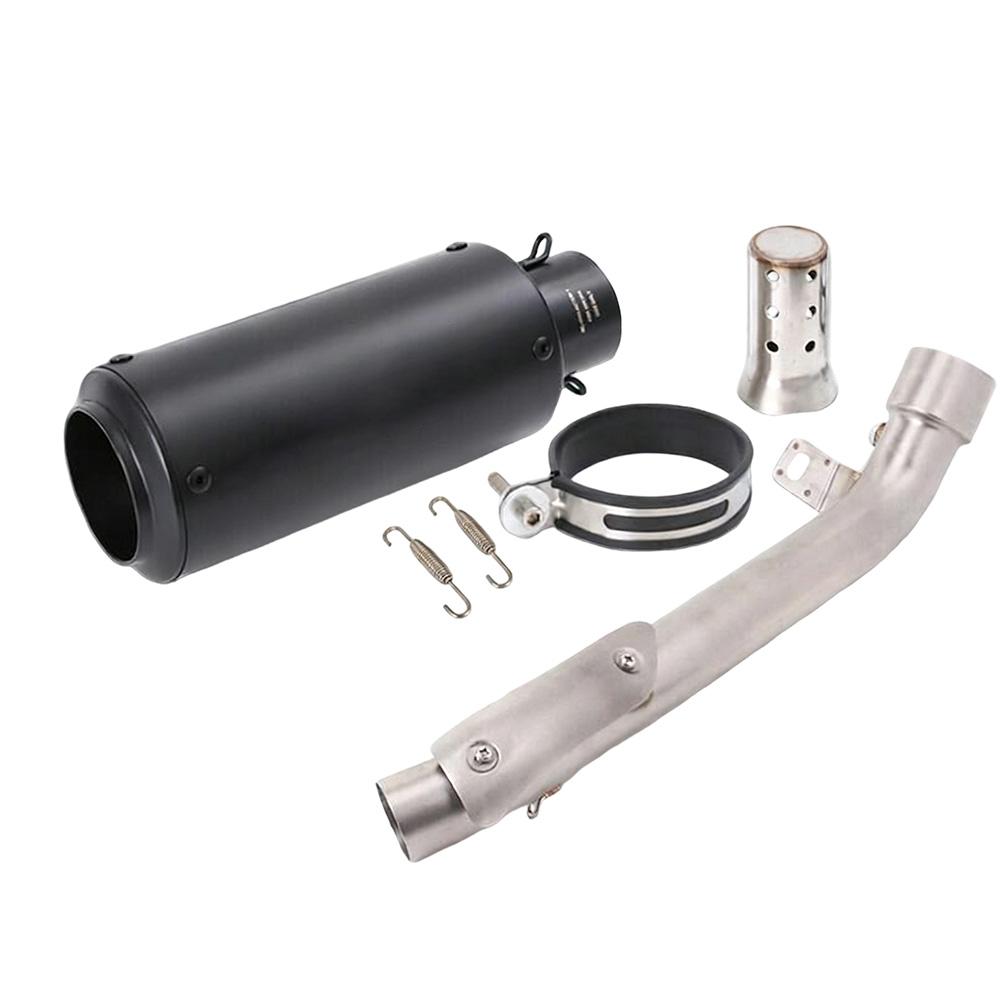 For Suzuki GSXR1000 2007 2008 Mid Link Pipe Slip On 51mm Muffler Exhaust Tips Exhaust Systems Exhausts Pipes