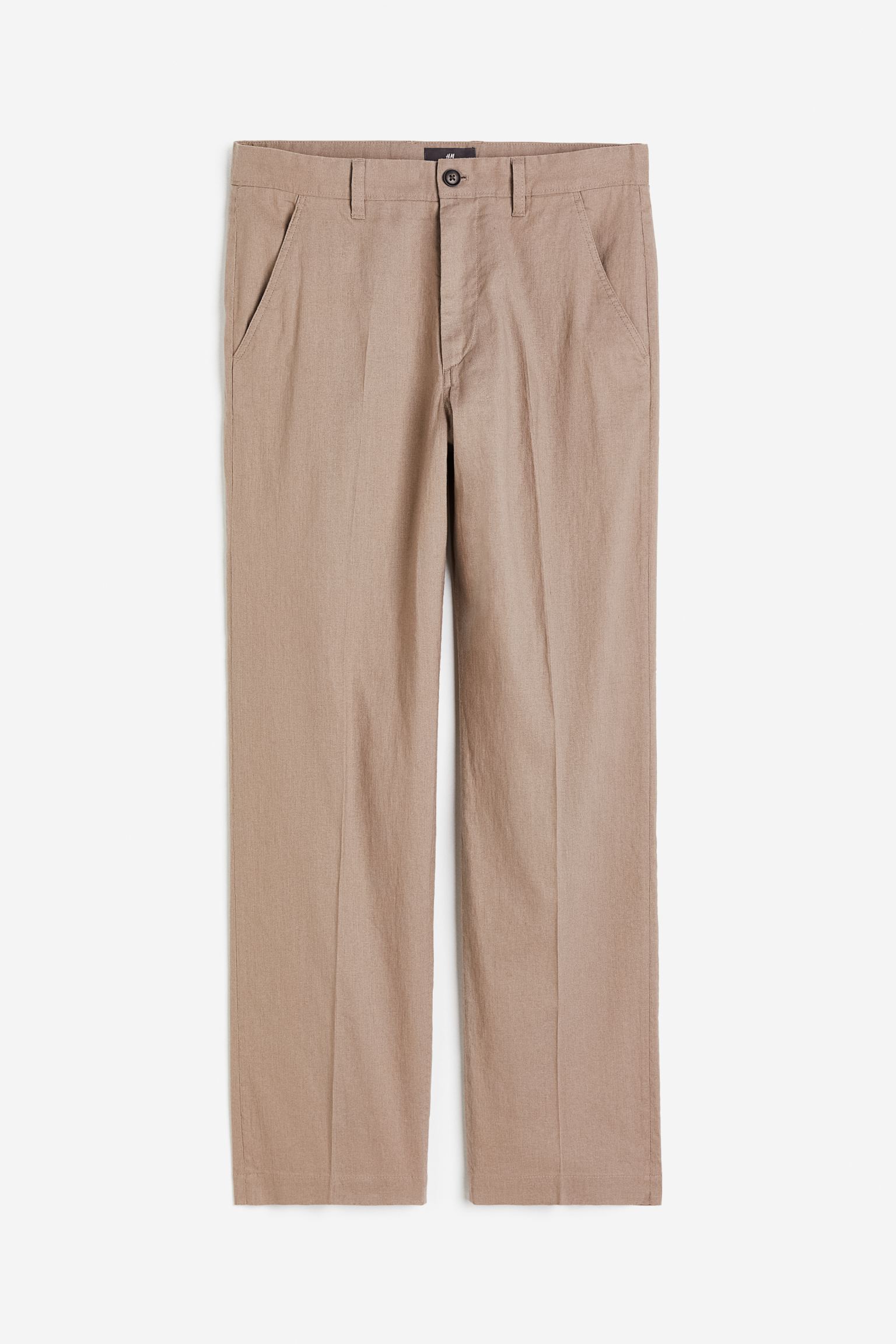 

Relaxed Fit Linen-blend trousers
