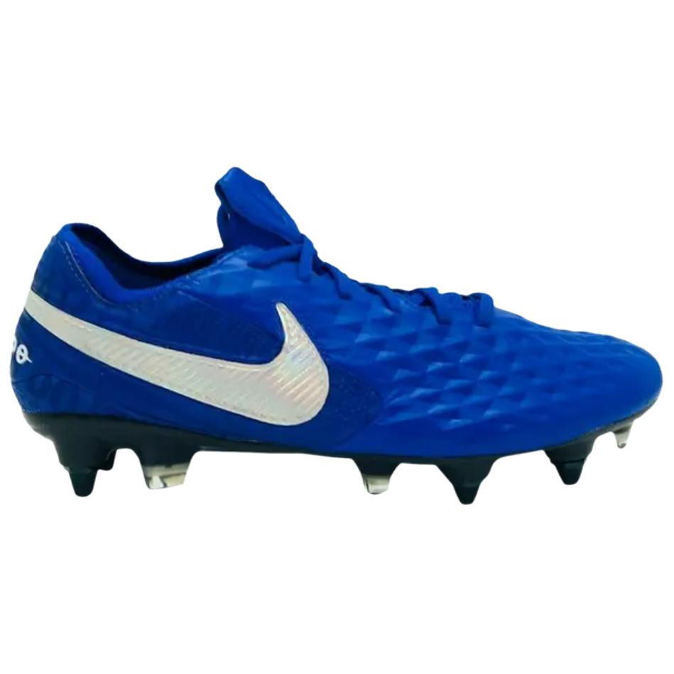 Nike Tiempo Legend 8 Elite SG Pro AC Game Royal Men Sneakers Blue Metallic-Silver White AT5900-415