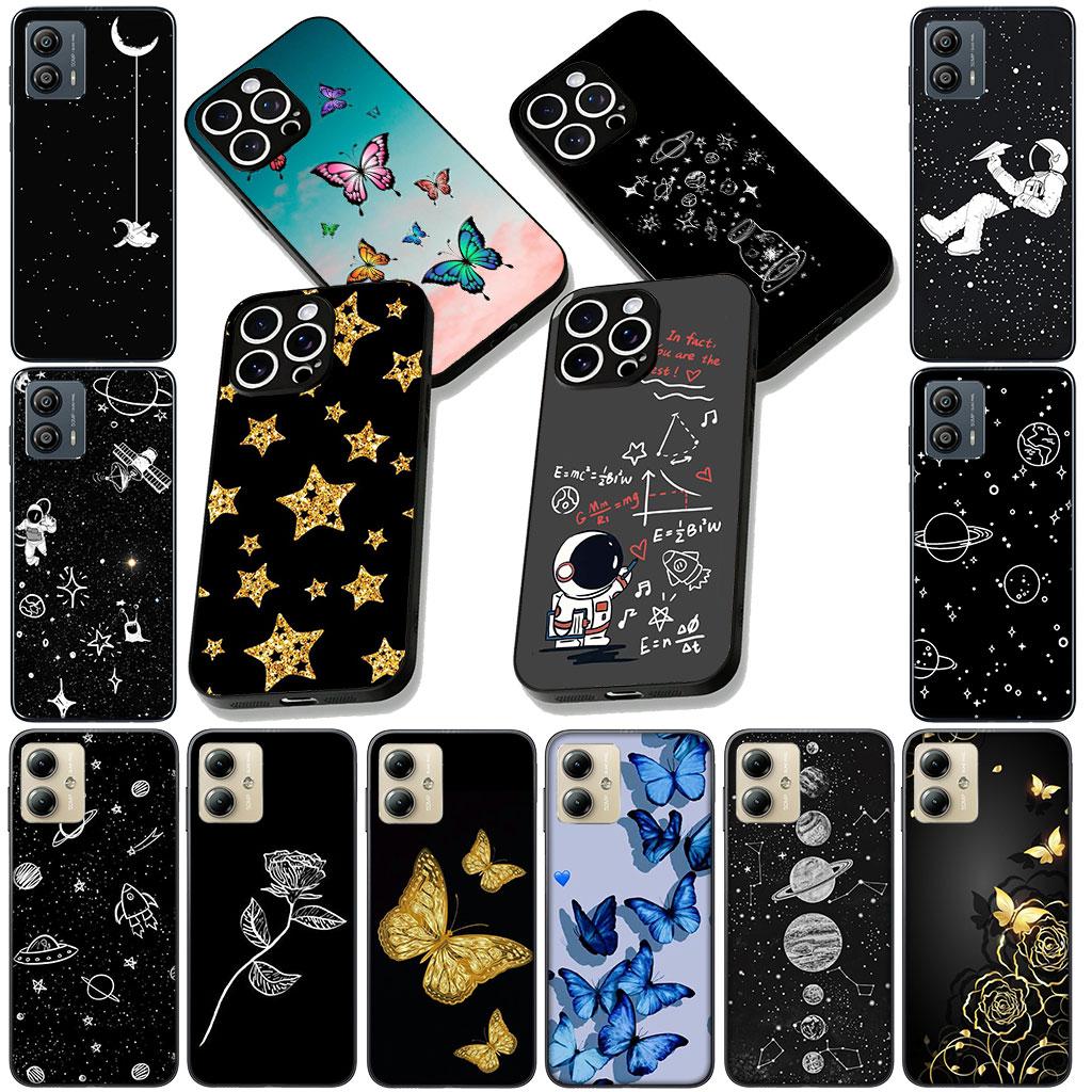 Cover for Xiaomi Redmi Note 13 14 ProPlus A3 Pro Plus 13C Pro+ Note13 Note14 Phone Case Universe Stars Butterfly Sky Astronaut