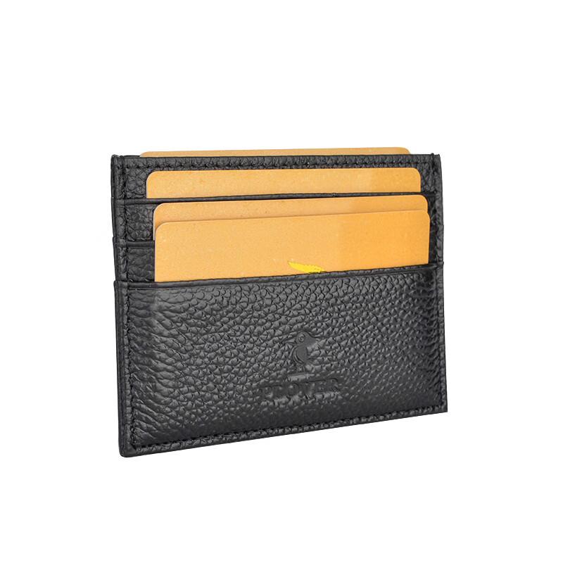 PLOVER Ультратонкий кожаный держатель для карт