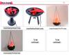Halloween LED Flame Lamp - Stage, Wedding & Haunted House Decoration | Fake Fire Pit